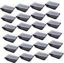 50pcs Food Prep Containers Lids Rectangular Lunch Boxes Bpa Lidded Food Packaging Boxes Take Out Containers Multi-function Convenient for Schools Offices