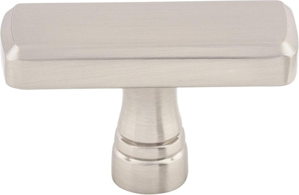 Top Knobs TK851BSN TK851 Kingsbridge 1-7/8 Inch Rectangular Cabinet Knob from The Devon Collection