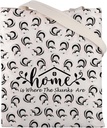 CMNIM Skunk Gift Skunk Tote Bag Skunk Animal Lover Gift Home Is Where My Skunks Are Funny Skunk Print Reusable Shoulder Bag
