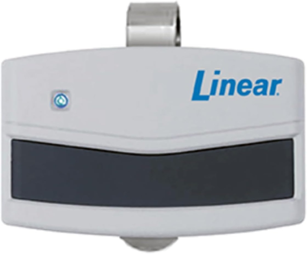 Linear MCT-11 Directly Compatible Megacode Single Channel Remote Linear MTS1 DNT00091 318 MHz Gray