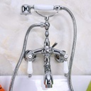 Faucet Bathtub Faucets Chrome Bathtub Faucet with Hand Shower Bathroom Bath Shower Faucets