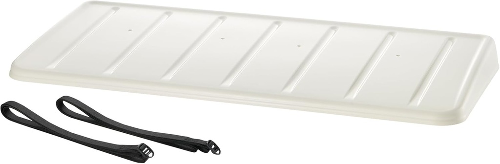 Richell 140006 Air Conditioner Outdoor Unit Cover, Eco Cute Outdoor Unit Cover, Sunshade, Panel, Rain Protection, Snow Protection, Air Conditioner Sunshade, Wide, TU 910, String Included, Belt, Fixed,