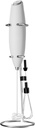 Kayswang Electric Egg Beater Household Small Handheld Mini Egg Beater Egg White Cream Whipping Mixer Immersion Blender Cordless Foam MakerSmall Mixer (White)