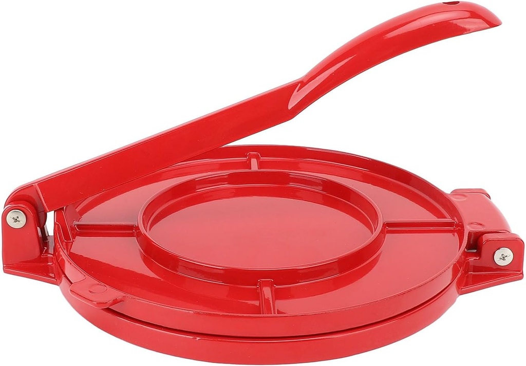 Yunir Aluminum Tortilla Press, 25cm Tortilla and Roti Maker Dough Press, Multifunction Non Stick Cooking Plates for Tortillas,Dumpling,Tamale,Pizza,Pie