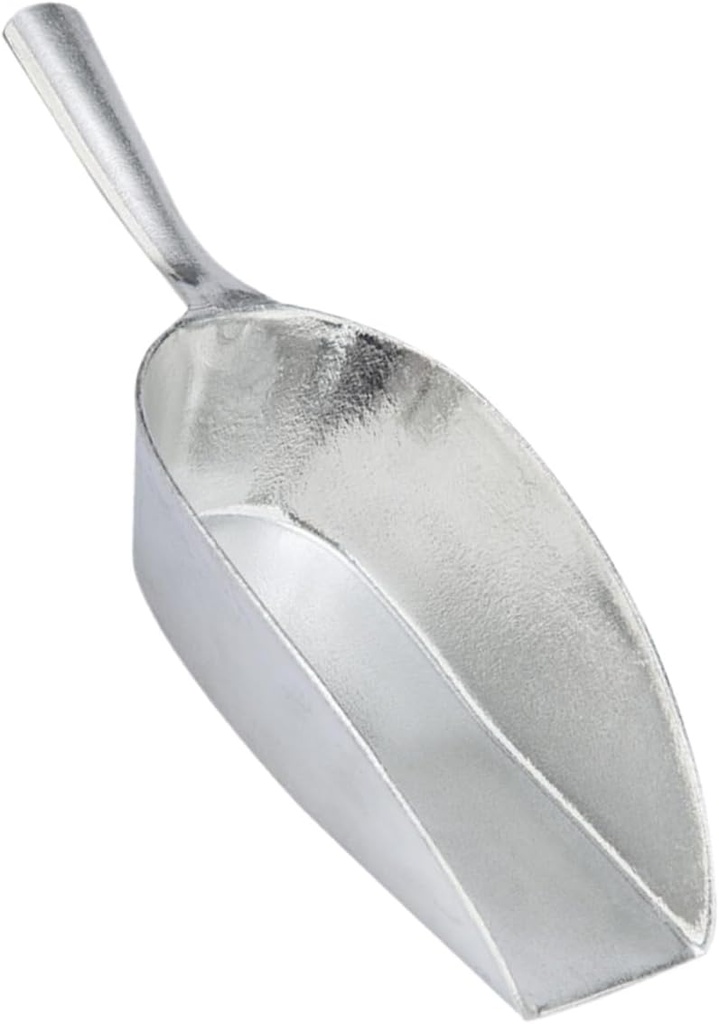PRETYZOOM Aluminum Alloy Ice Scoop Heavy-duty Ice Cube Shovel Kitchen Accessory for Flour Candies Nuts and More Compact Design Easy to Clean Versatile Household Tool