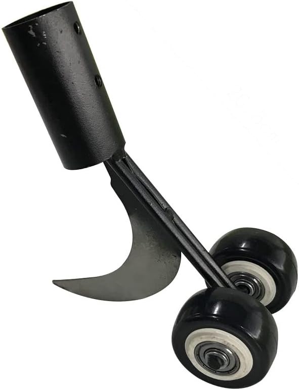 Curved Hook Weed Remover for Garden Patio Backyard Lawn Sidewalk Driveways Weeds Aluminum Alloy Manual Weeder Black