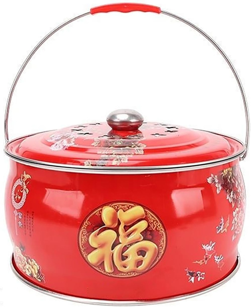 Portable Charcoal Barbecue Grill Stainless Tabletop Burn Barrel Outdoor Fire Pits Multifunctional for Home Picnic Camping