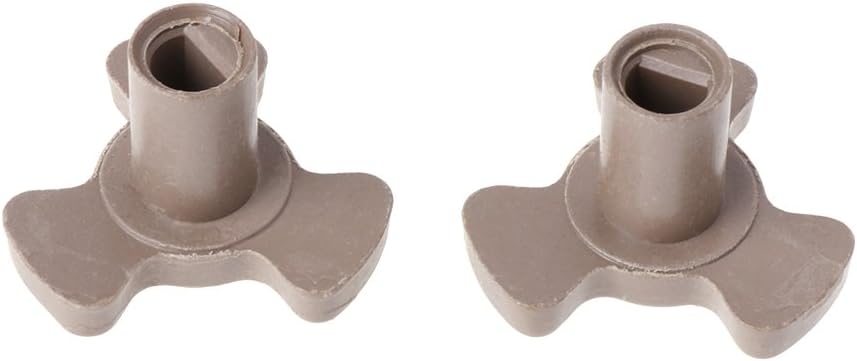 Microwave Oven Turntable Roller Guide Support Coupler Tray Shaft 2Pcs 17mm (Coupler Mount)
