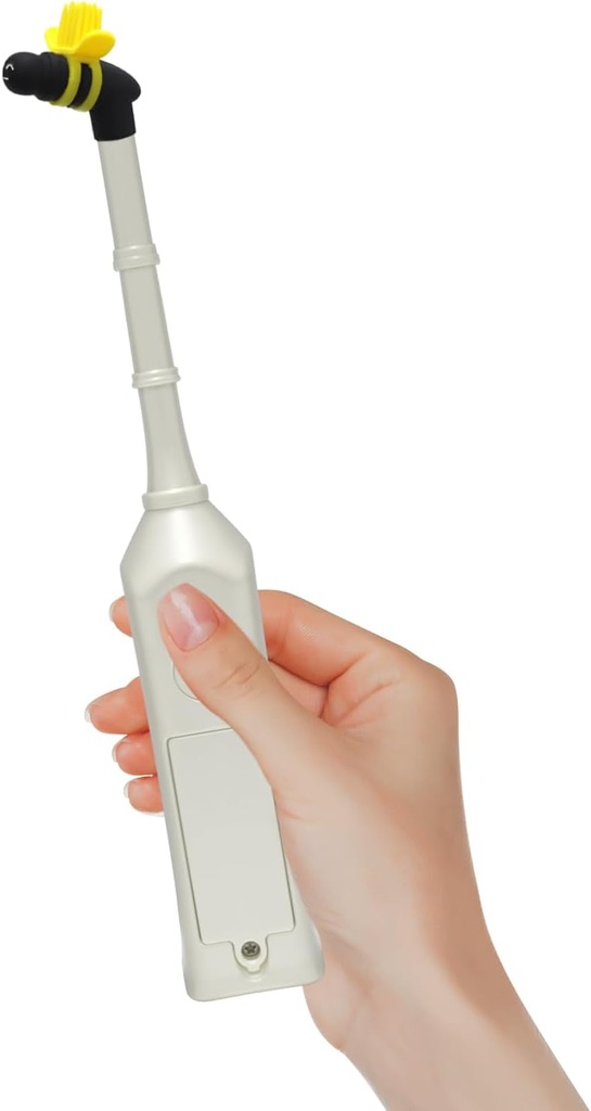 Seeding Square Handheld Pollinator Tool for Vegetable Gardening – Soft Silicone Brush, Manual Gardening Tool for Indoor and Outdoor Use, Boosts Garden Yields by Up to 300%