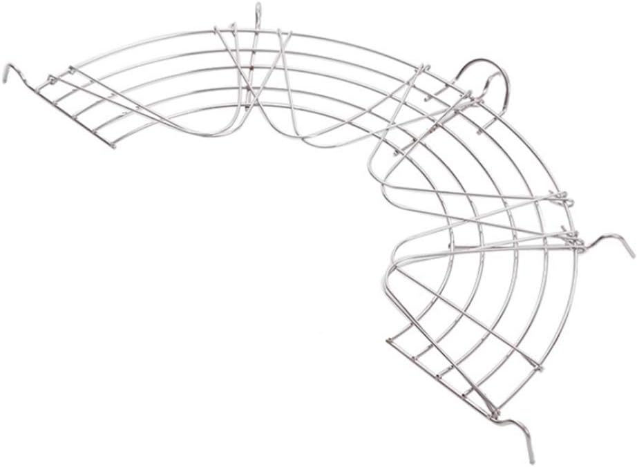 Kichvoe 2pcs cooling rack Pot tempura rack canning stainless steel strainer drainer for tempura frying food holder wok drain Fry Pan fryer fried bet