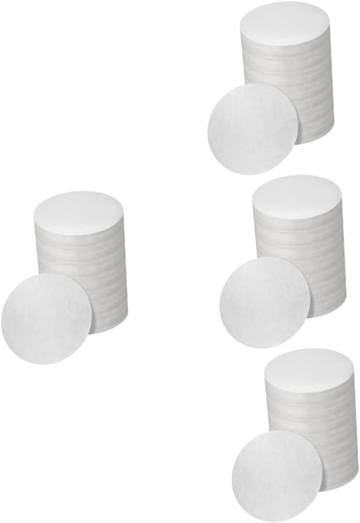 GLEAVI 4sets Coffee Filters Paper for Espresso Brewing Tear Resistant for Coffee and Tea Tasting Lightweight and Compact for 200pcs*4