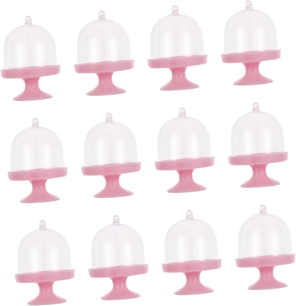 12pcs Shower Snack Boxes Food-grade Candy Storage Containers for Cookies and Treats Stylish Party Favor Wrapping Boxes Base Top