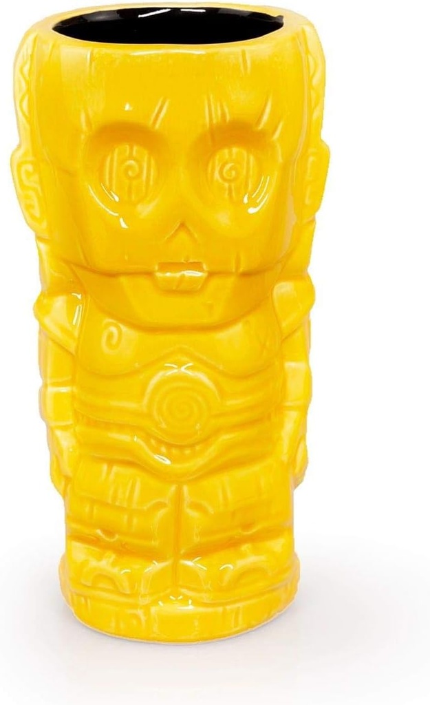STAR WARS Geeki Tikis C-3PO Mug | Official Collectible Tiki Style Ceramic Cup | Holds 14 Ounces