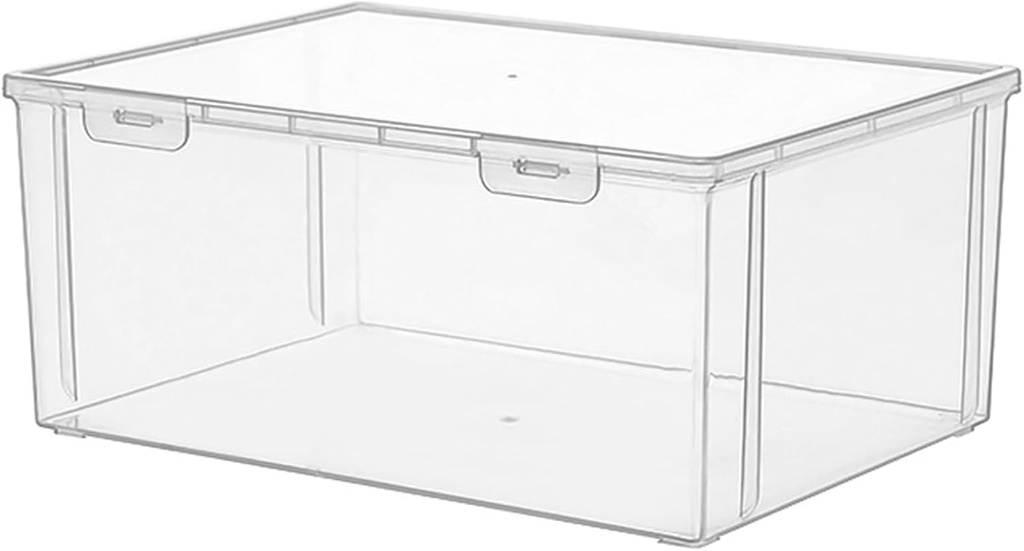 Clear Bread Storage Box With Lid Multifunction Organize Box Household For Kitchen Dining Room Sealing Holder