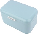 Storage Box, Retro Metal Bread Box, for Kitchen for Living Room (Blue)