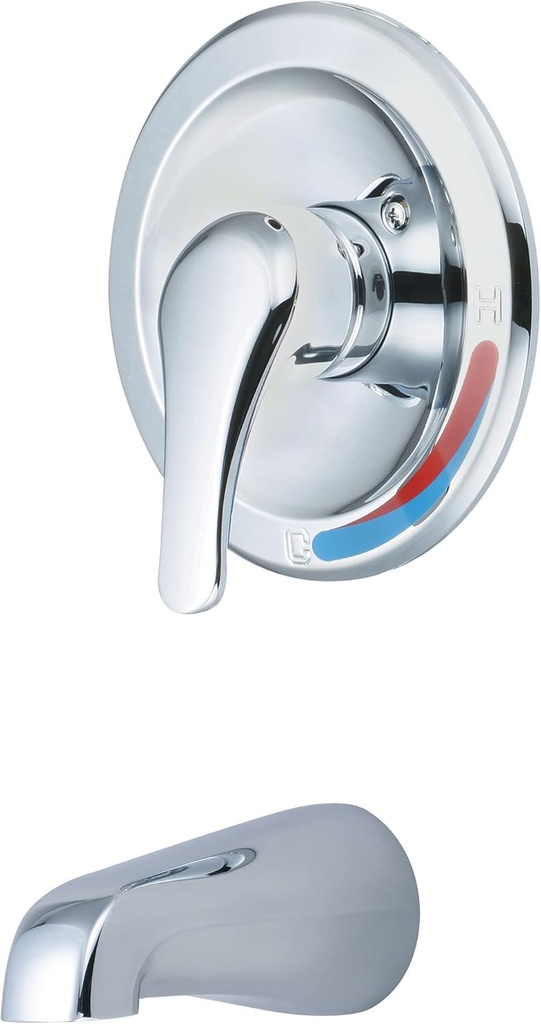 Olympia T-2301 Elite Single Handle Tub Trim Set Chrome