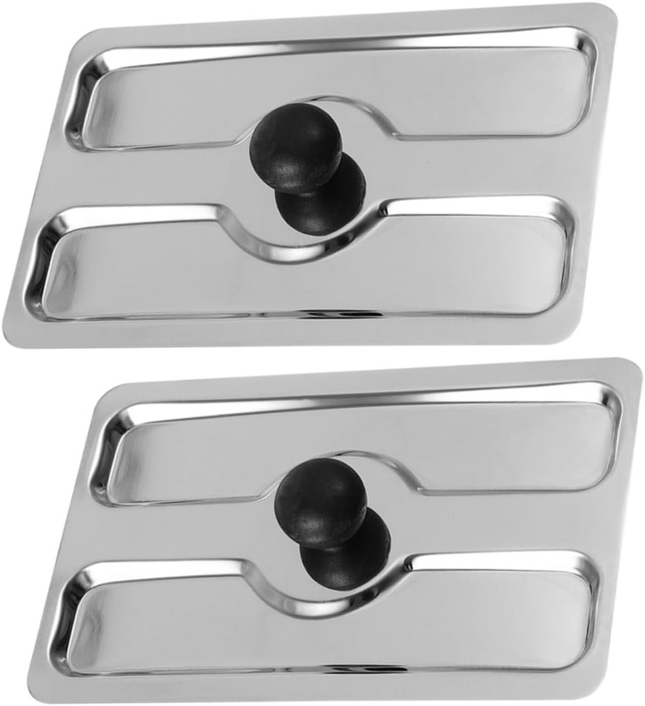 2pcs Protective Cover for Bread Machine Automatic Toaster Lid Easy to Clean Home Supply Daily Use