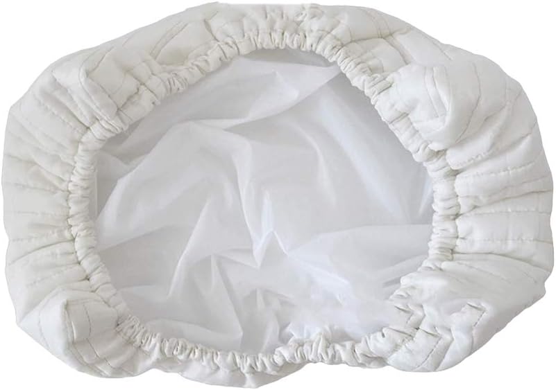 Garneck 1pcs Indoor Air Conditioner Cover, Double Insulation Cooling Fan Windshield Useful Air Conditioner Case for Home Bedroom Living Room (Beige)