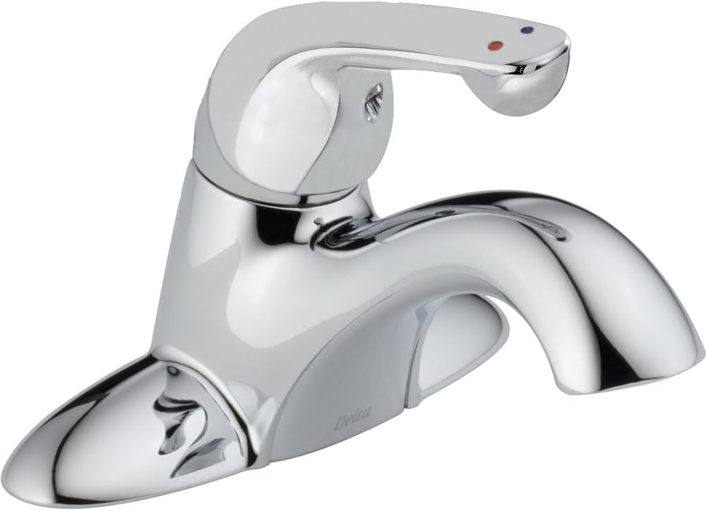 DELTA FAUCET 501LF-HDF, 5.00 x 6.50 x 5.00 inches, Chrome