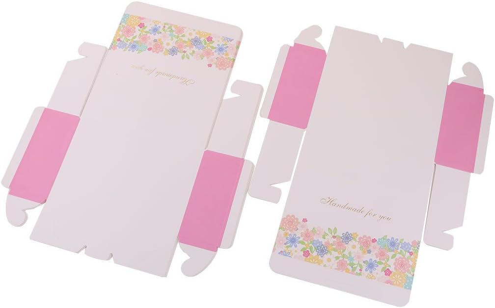 Paper Flower Pattern Household Wedding Party Cake Baking Box Cupcake 5 Pcs (id: cb0 c6d a48 728 237