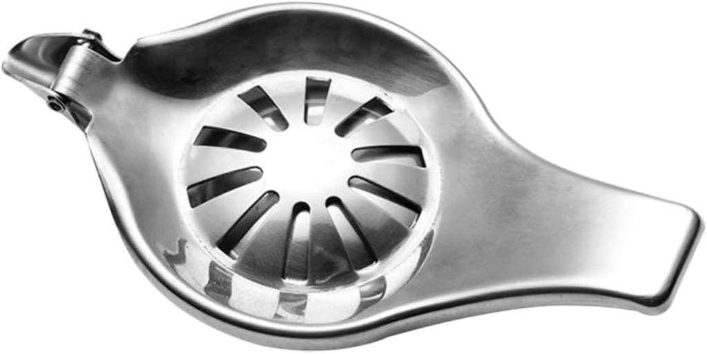 Amosfun Manual Lemon Squeezer Hand Juicer for Kitchen Food Grade Stainless Steel Sturdy Safe