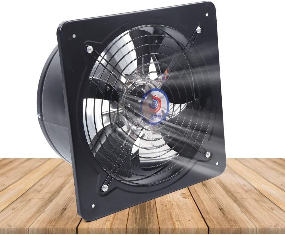 Industrial Ventilation Extractor Fan Paint Vapor Exhaust Flow Fan Axial Fan, High Speed Utility Air Fan