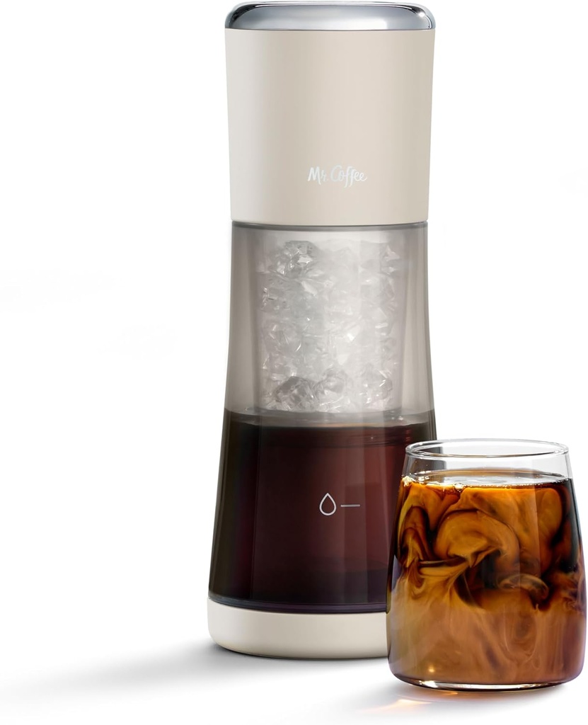 Mr. Coffee® Express Cold Brew Coffee Maker, 10-Minute Cold Brew Coffee Machine, Oat Milk