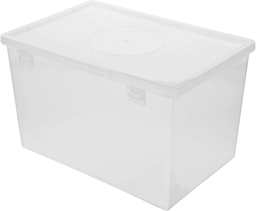 Transparent Airtight Bread Storage Container for Fridge Sealed for Homemade Bread and Baked Goods Kitchen Pantry Organizer Box