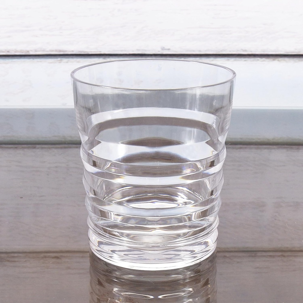 FDG Nuglass 16oz Tritan Ribbed Tumbler 6-pack