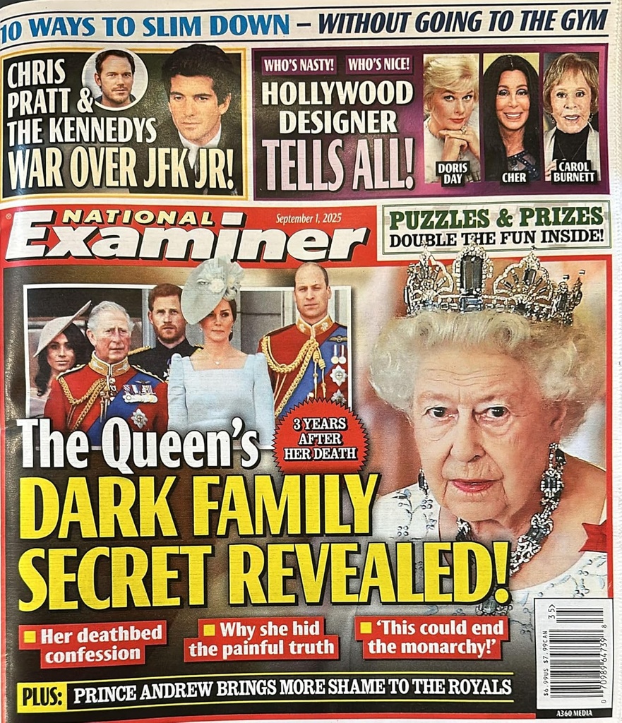 Tote Bag + National Examiner Magazine September 1, 2025