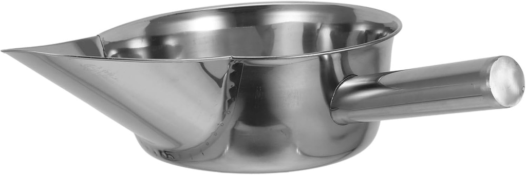 TIDTALEO Stainless Steel Popcorn Scoop Multi-use Serving Food Scoop Ice Cube Flour Shovel Commercial Chips Scooper for Restaurant