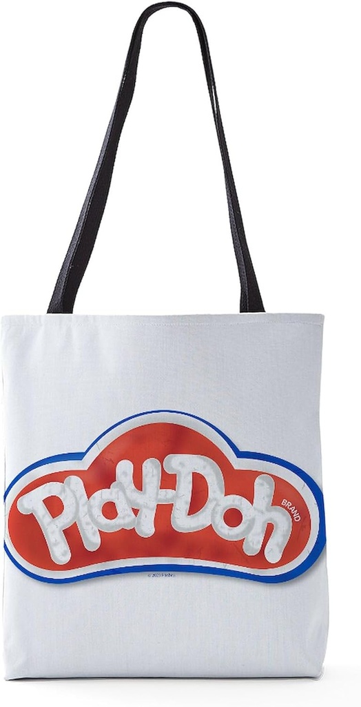 CafePress Play Doh Classic Logo 18"x18" Reusable Grocery Shopping Sling Tote Bag