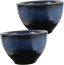 IMIKEYA 2Pcs Japanese Style Ceramic Sake Cups Elegant Glaze Wine Cups for Tea for Home Bars and Special Occasions and Beautiful Design