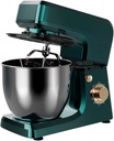 Household Food Mixers Baking,Stand Mixer 1800W Dough Maker, Electric kneading Machine Stainless Steel Mixer,with 10L Bowl,Easy Cleaning for Home Baking(Green)