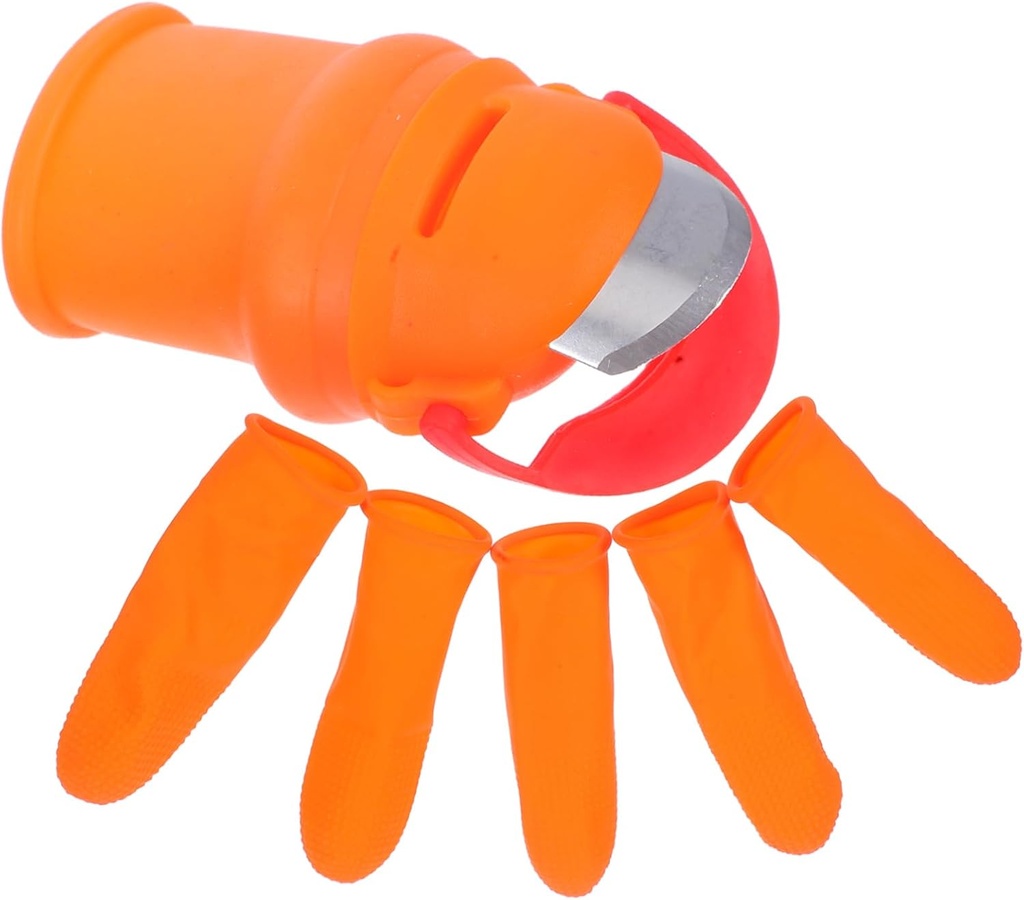 Garden Hand Tools Portable Fruit and Vegetable Gardening Thumb Tool Separator Nail Protector Set Multipurpose Design