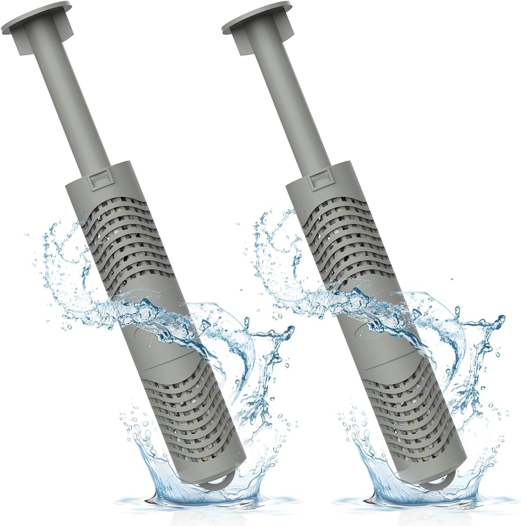ROYOR Hot Tub Silver Ion Cartridge - Spa Mineral Sticks for Hot Tub, Spa Silver Ion Cartridge, 2 Pack