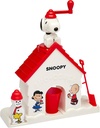 Cra-Z-Art Snoopy SNO-Cone Machine, Snow Cone Shaved Ice Maker Ice Shaver, Snoopy House Shaped Shaved Ice Maker Comes with Fruit Punch Flavor Packet, Ages 6 and Up, White