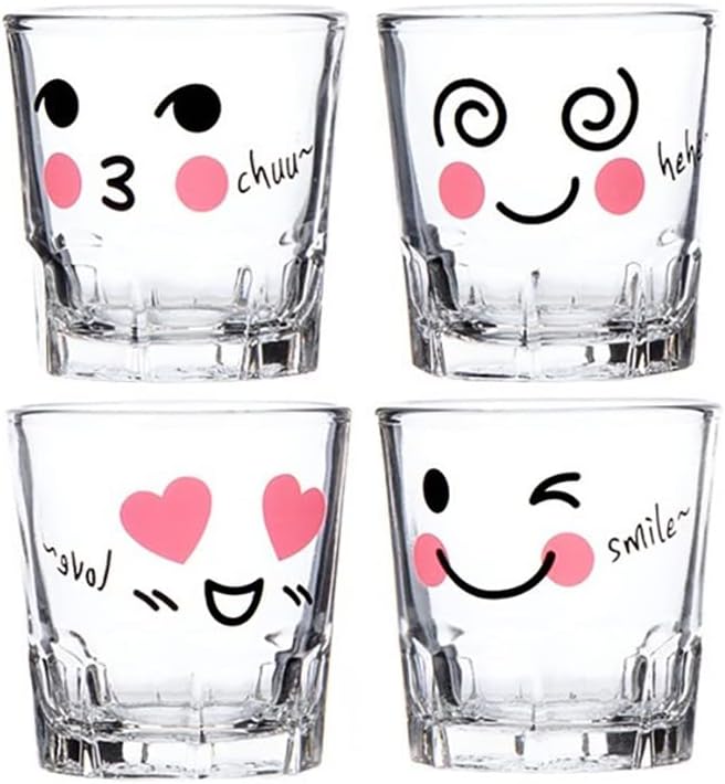 Funny Expression image Soju Glass 4p Set