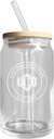 R and R Imports University of Central Oklahoma Bronchos NCAA 12 oz Engraved Can Glass Single