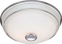 Good Housekeeping (81021) Abbey 90 CFM 2.5 Sones Decorative Bathroom Ventilation Exhaust Fan with Light