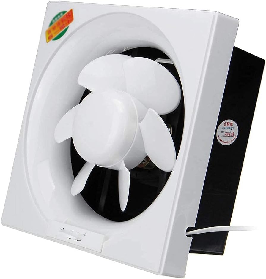 Mu New Fan,Bathroom Extractor Exhaust Fan Ventilating Strong Fan for Kitchen Toilet Window Ventilation Fans 6-12Inch