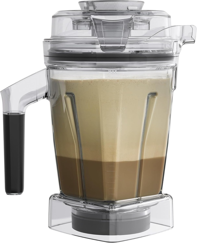 Vitamix 48-Ounce Aer Disc Blender Container with SELF-DETECT, BPA-Free, Dishwasher-Safe Container, and Tamper, Compatible with All Full-Size Vitamix Blenders