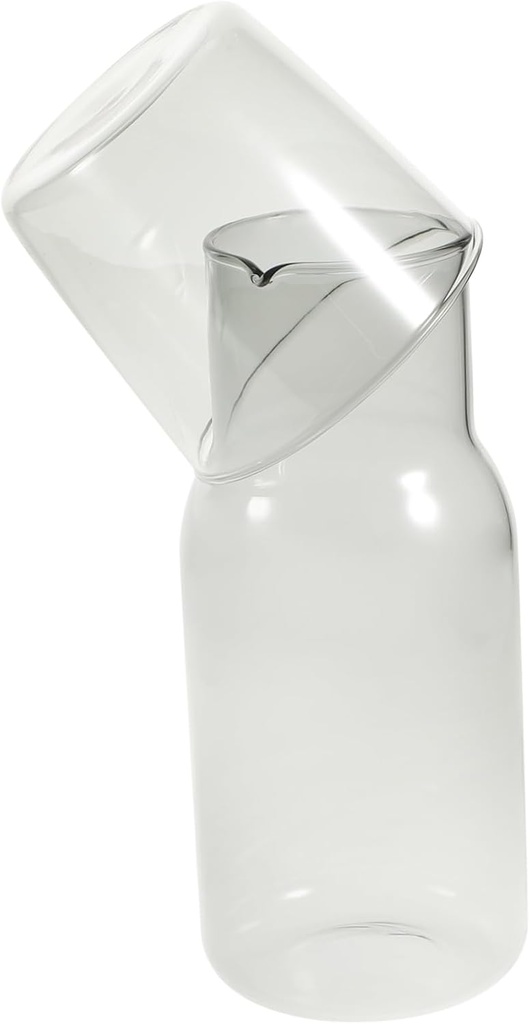 Glass Cup Kettle Kit Drinking Cups Water Bottle Unique Home Drinkware for Parties Gatherings