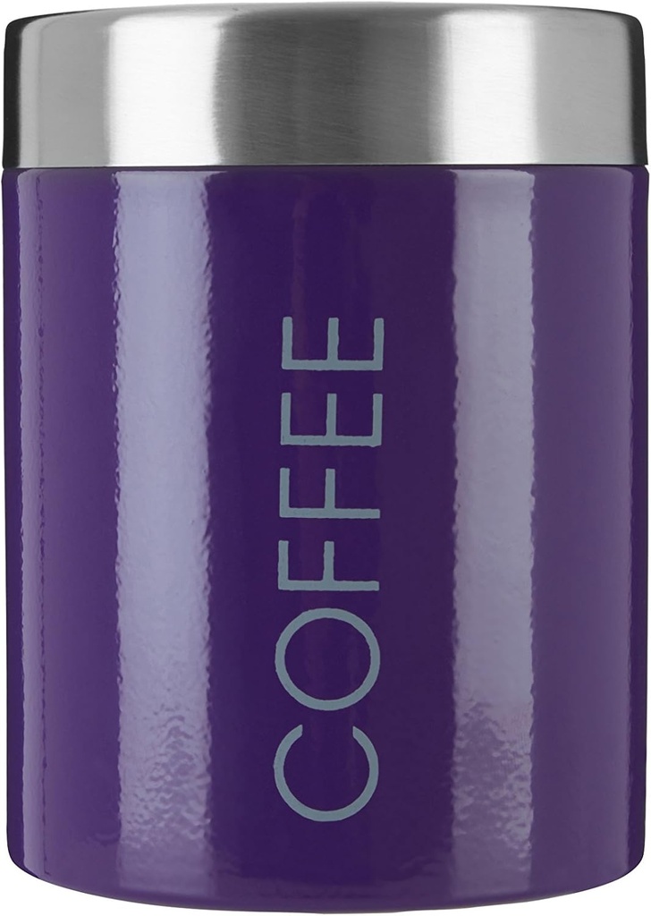 Premier Housewares Coffee Canister - Purple
