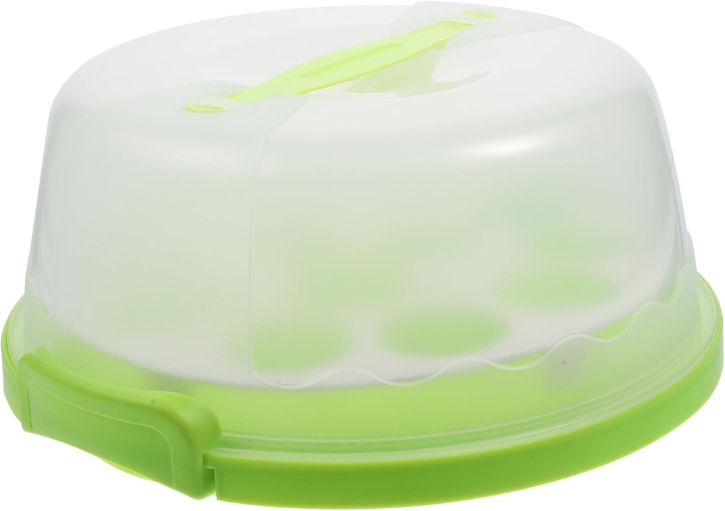 Portable Cake Carrier Handle Reusable Cake Box Versatile Container Lid for Parties and Events