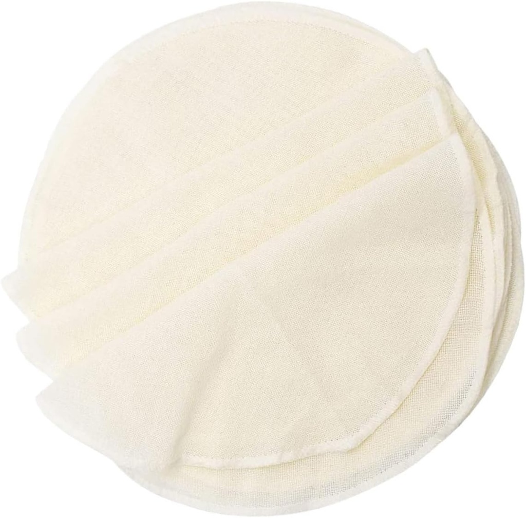 20pcs Cotton Steamer Cloths Round Non-stick Steamer Pads for Cooking Breathable Gauze for Healthy Food for Buns and Rice Steaming