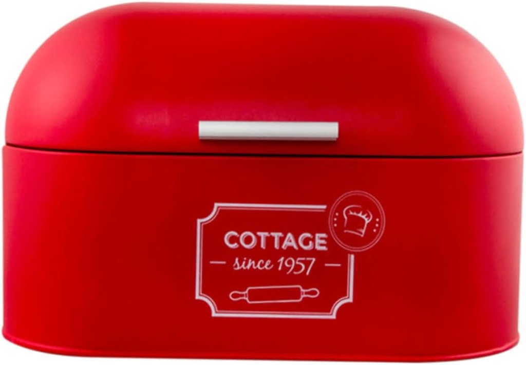 ABOOFAN Multifunctional Bread Container Sturdy Metal Breadbox Space-saving Kitchen Storage