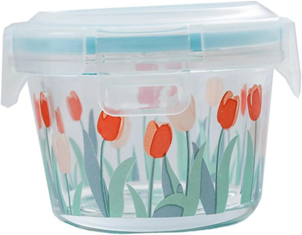 Practical Food Sealed Box Sealed Glass Box Plastic Snack Bird's Nest Container