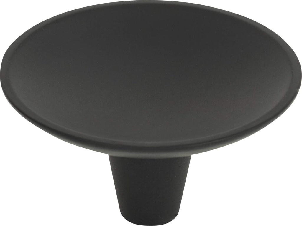 Atlas Homewares 226-BL 2-Inch The Moderns Collection DAP Small Round Knob, Black