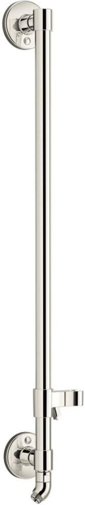 KOHLER K-45903-SN Hydrorail-H Bath and Shower Column, Vibrant Polished Nickel